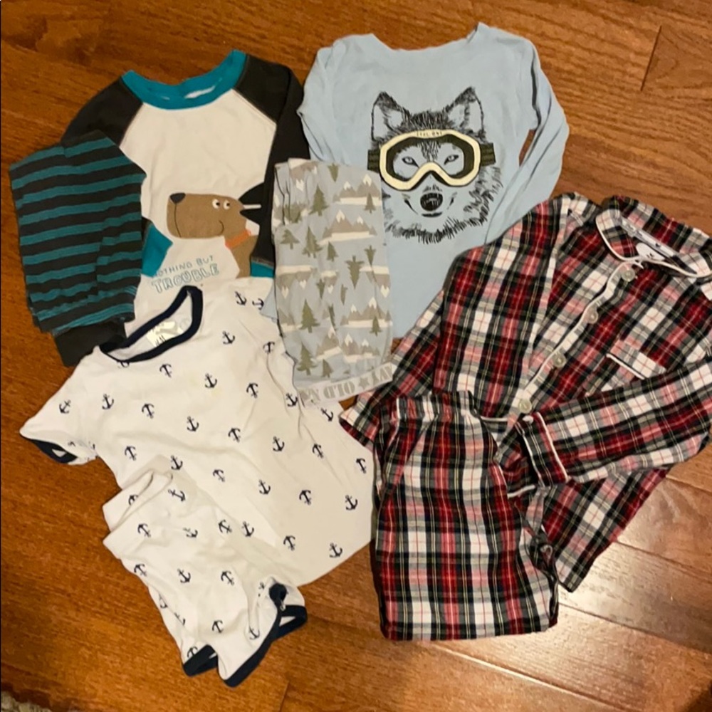 3T boys pajama sets.